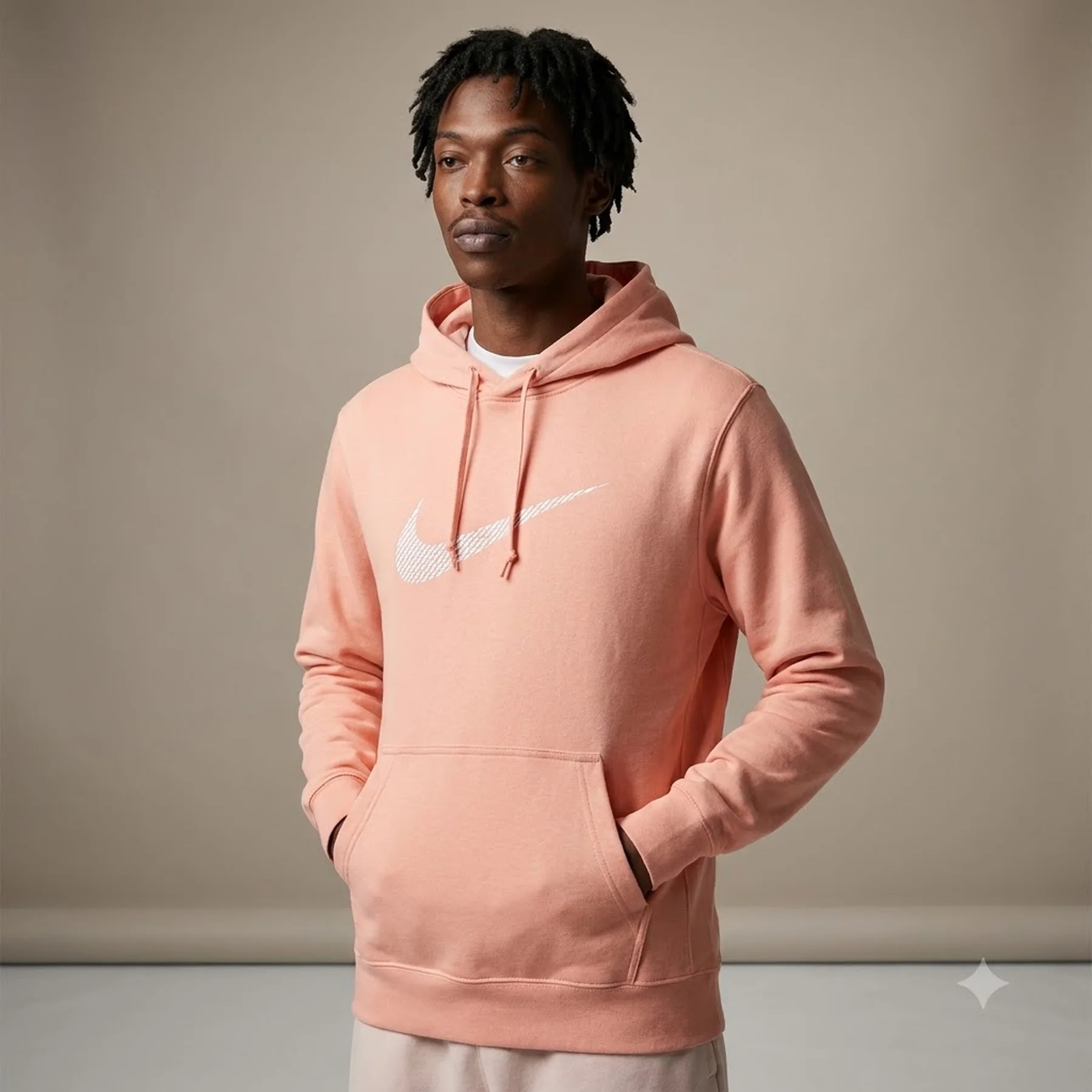 Кофта чоловіча Nike Sportswear Club Peach (694099-824)