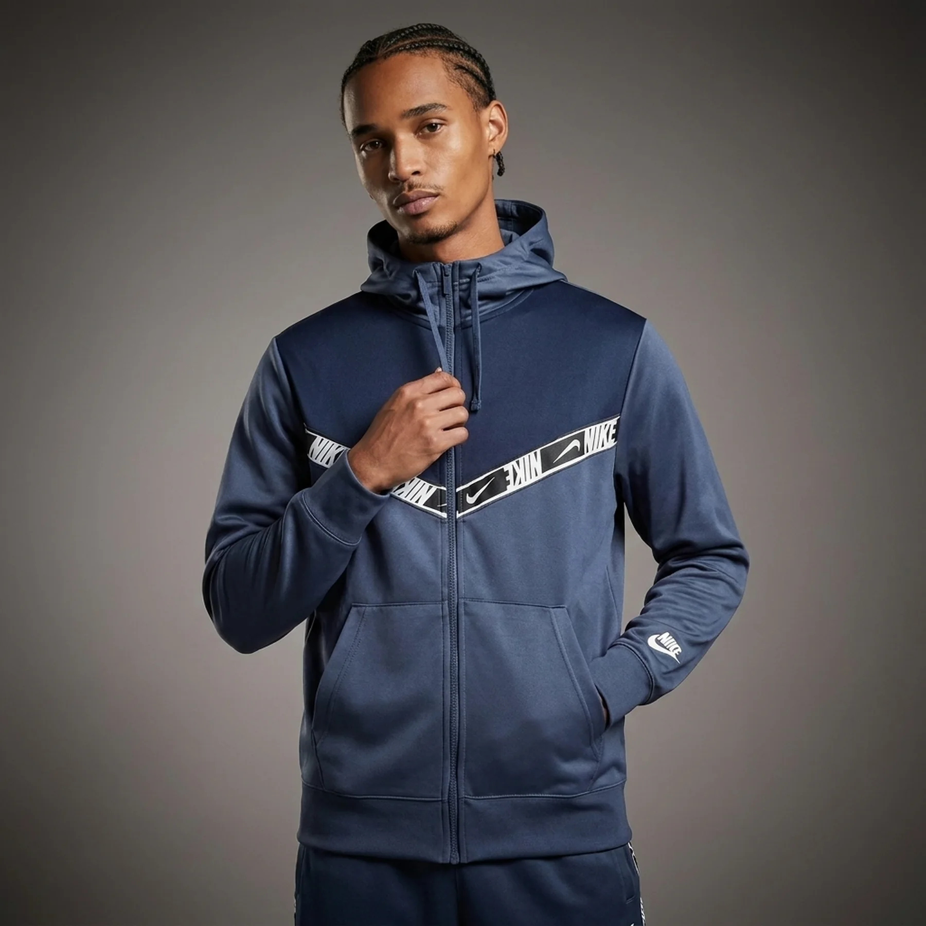 Кофта чоловіча Nike Sportswear Full-Zip Hoodie (DM4672-437)