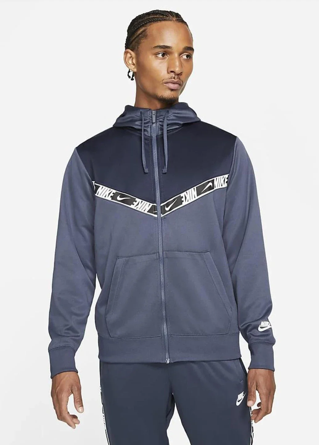 Кофта чоловіча Nike Sportswear Full-Zip Hoodie (DM4672-437)
