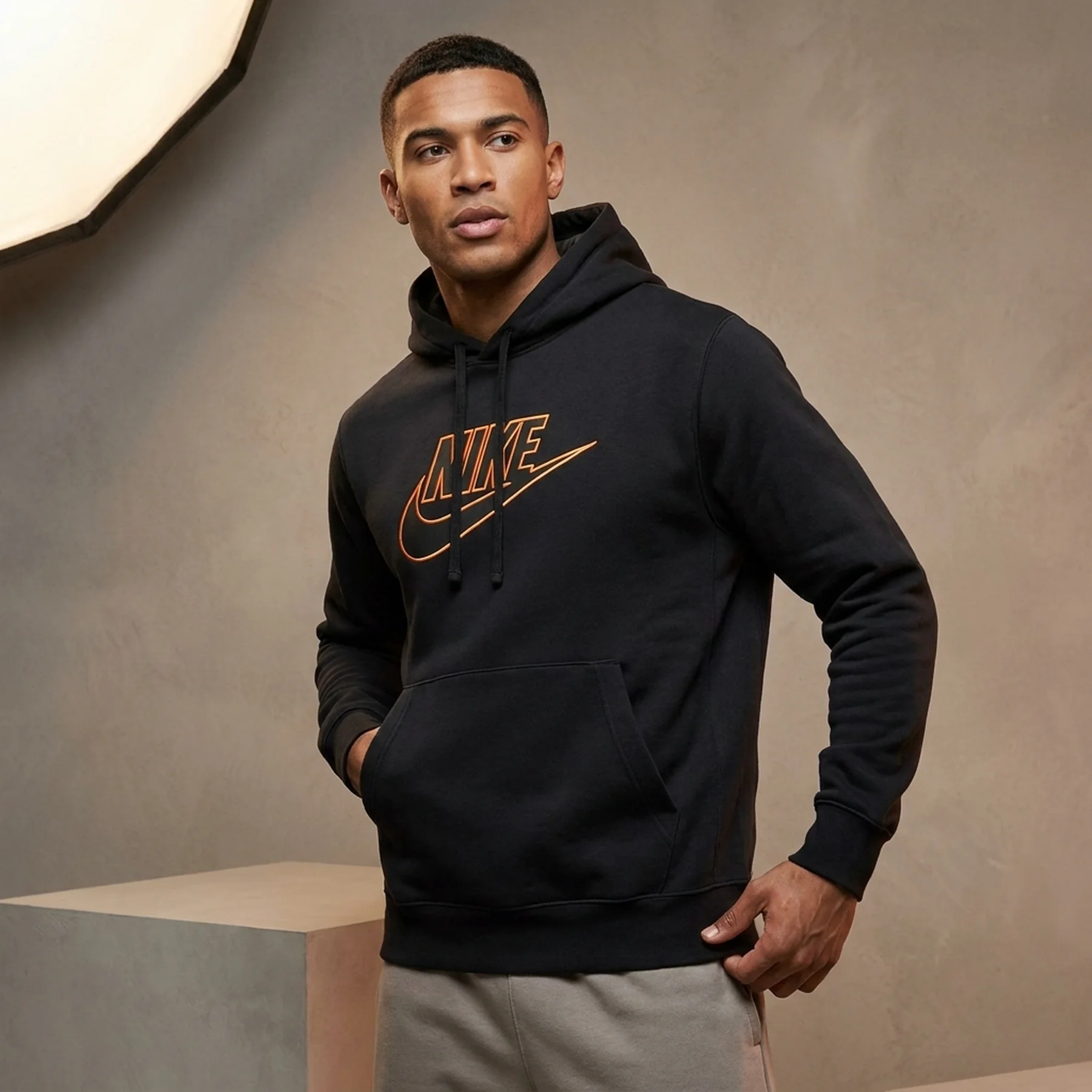 Кофта чоловіча Nike Sportswear Hoodie Black (FQ7163-010)