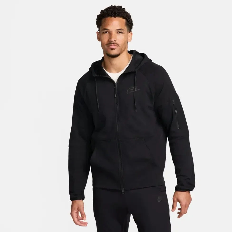 Толстовка M NSW TE FZ FLC HOODIE DD5284-010 Nike 2XL Чорний