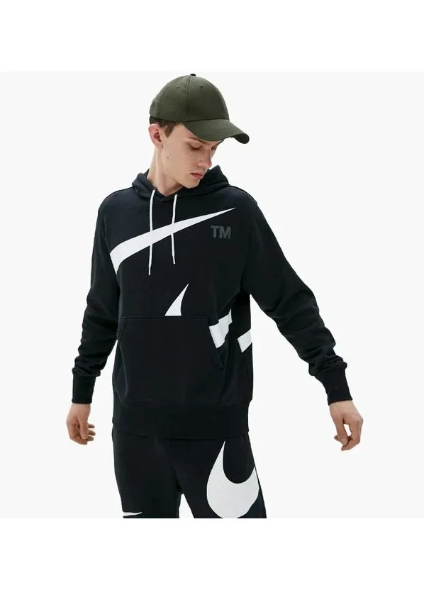 Кофта чоловіча Nike Sportswear Swoosh Black (DR8912-010)