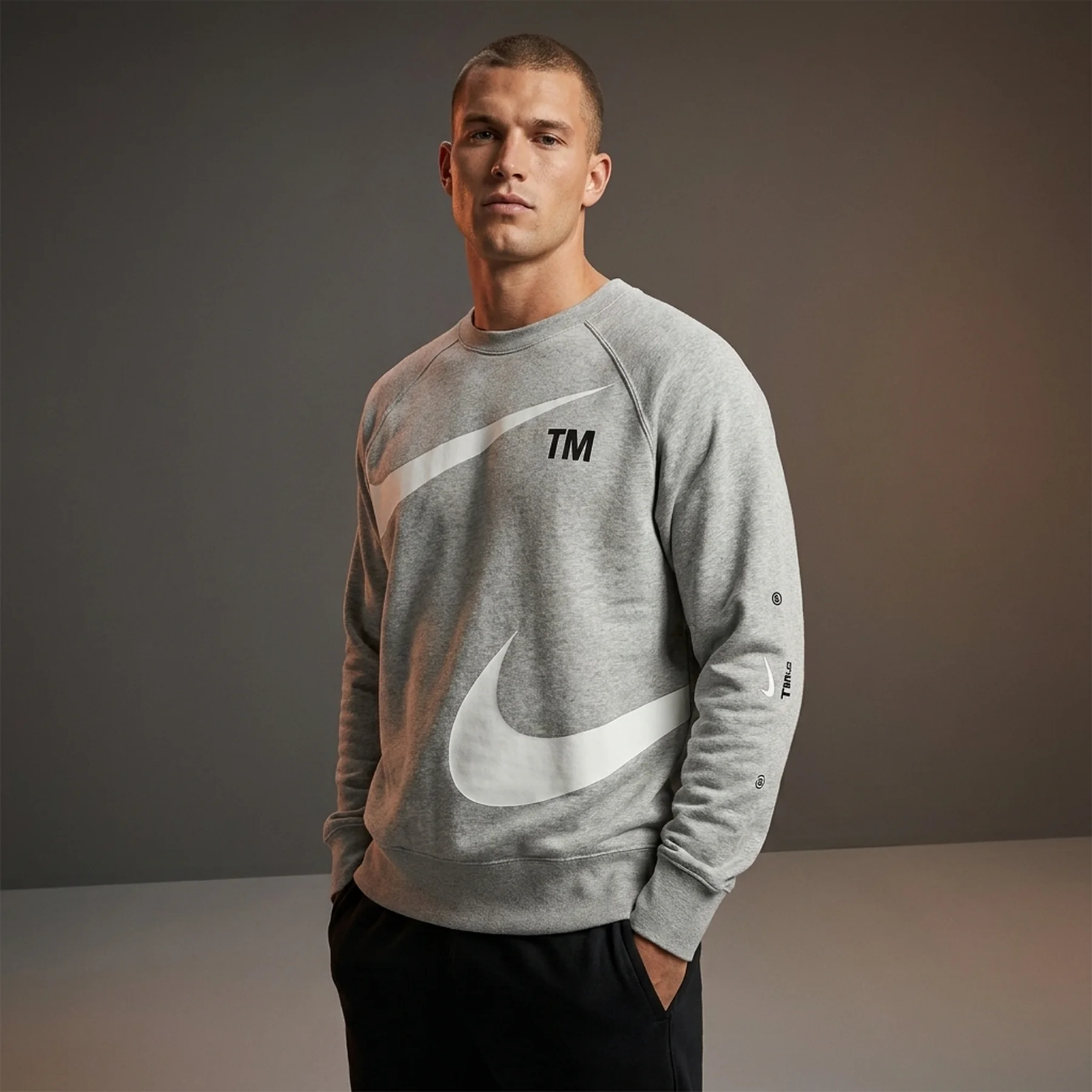 Кофта чоловіча Nike Sportswear Swoosh (DD5993-063)