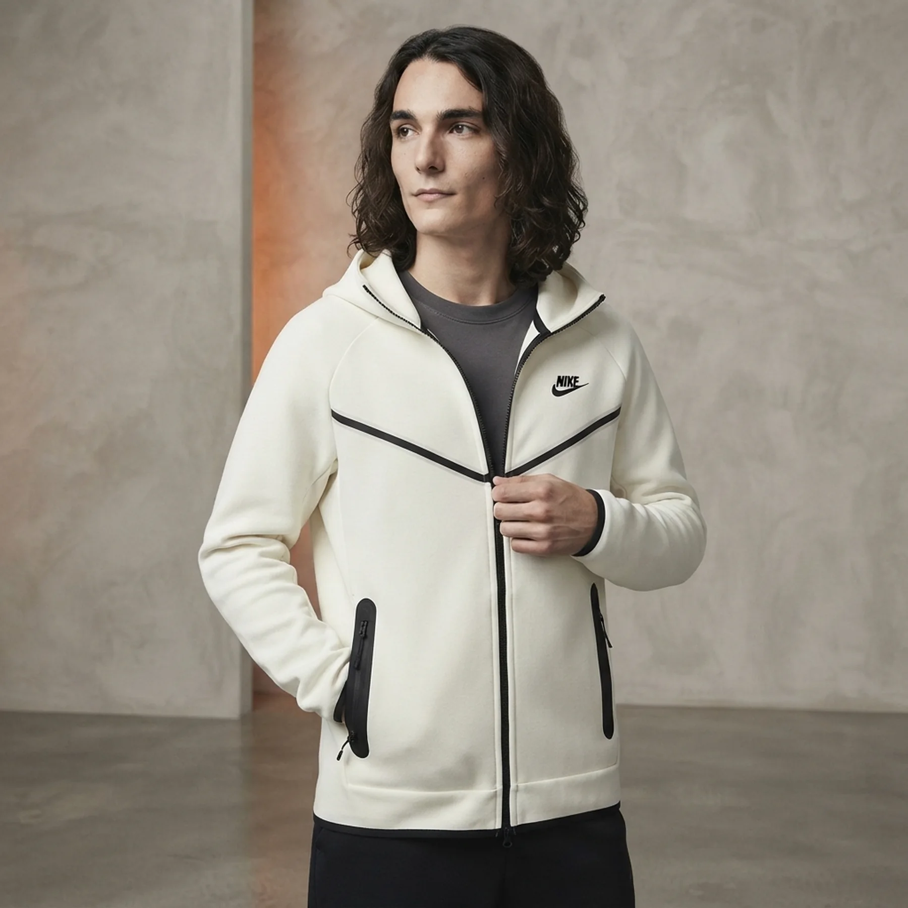 Кофта чоловіча Nike Sportswear Tech Fleece Windrunner (FB7921-113)