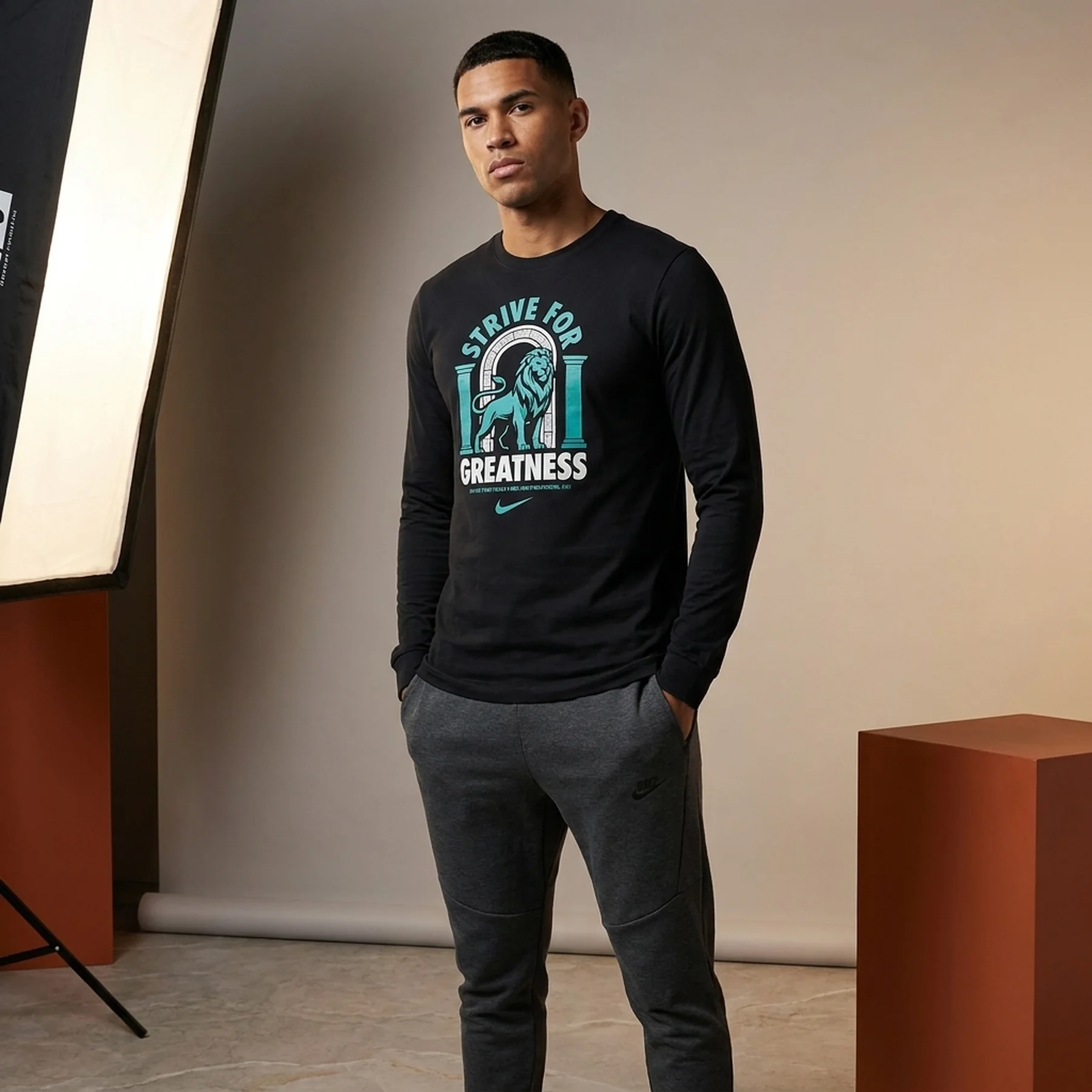 Кофта чоловіча Nike T-Shirtlebron (FQ4908-010)