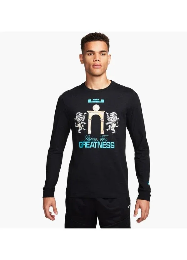 Кофта чоловіча Nike T-Shirtlebron (FQ4908-010)