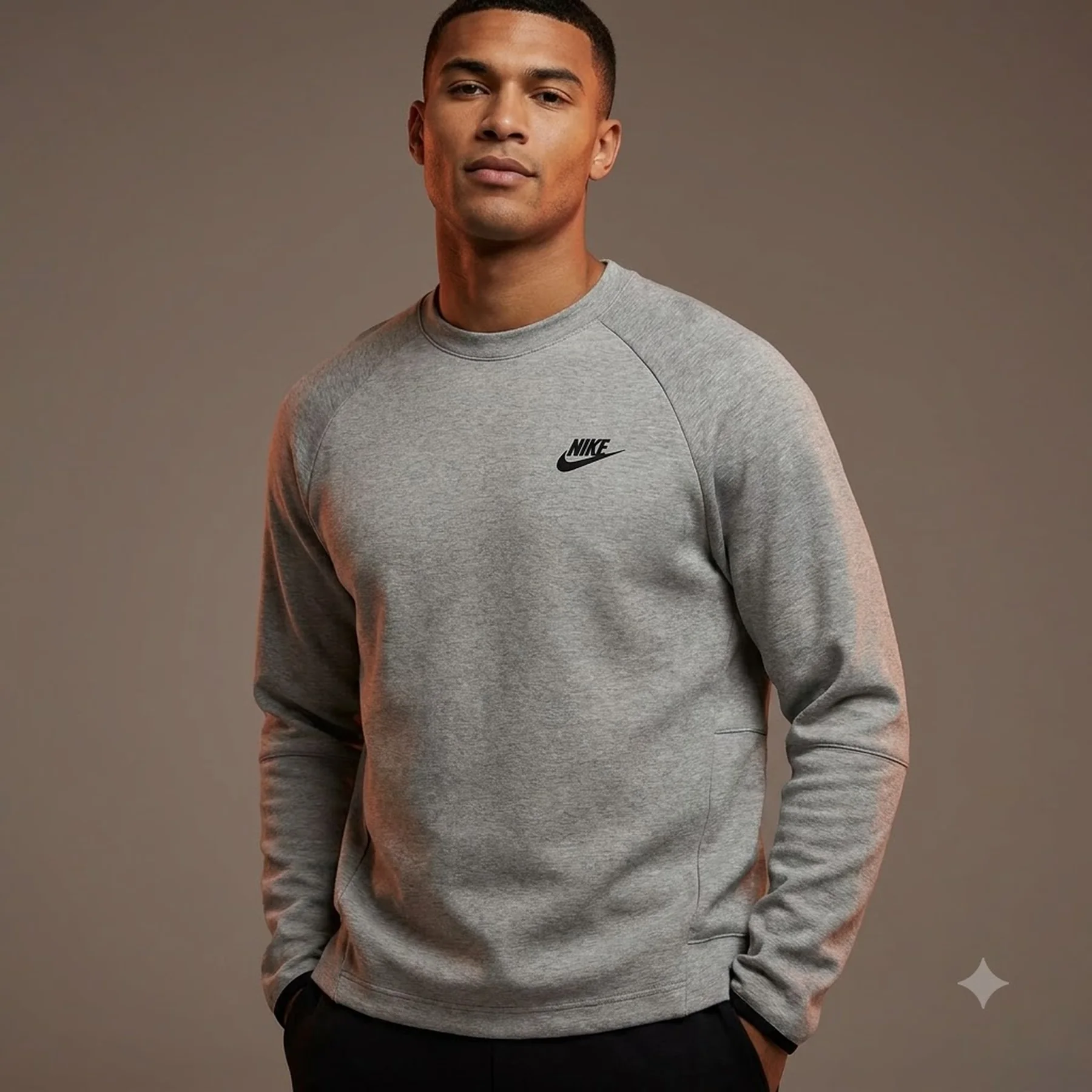 Кофта чоловіча Nike Tech Fleece Crew (DD5257-002)