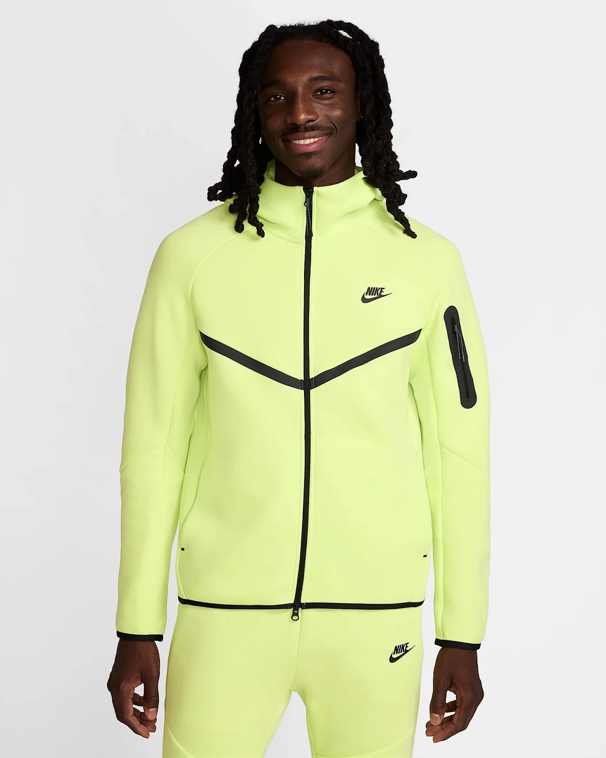 Кофта чоловіча Nike Tech Fleece Fz Wr Yellow (HV0949-736)