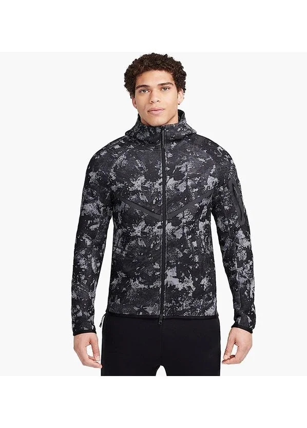 Кофта чоловіча Nike Tech Fleece Hoodie Camo/Grey (HV5055-060)