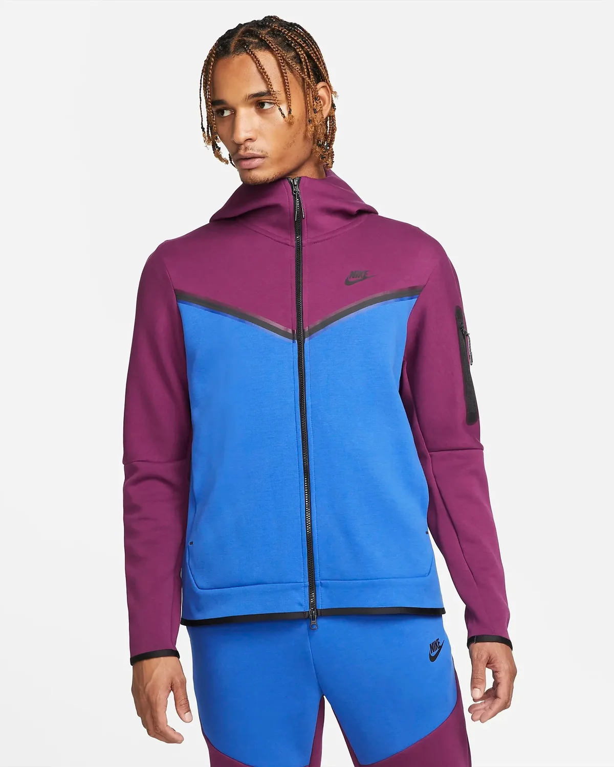Кофта чоловіча Nike Tech Fleece Hoodie (CU4489-610)