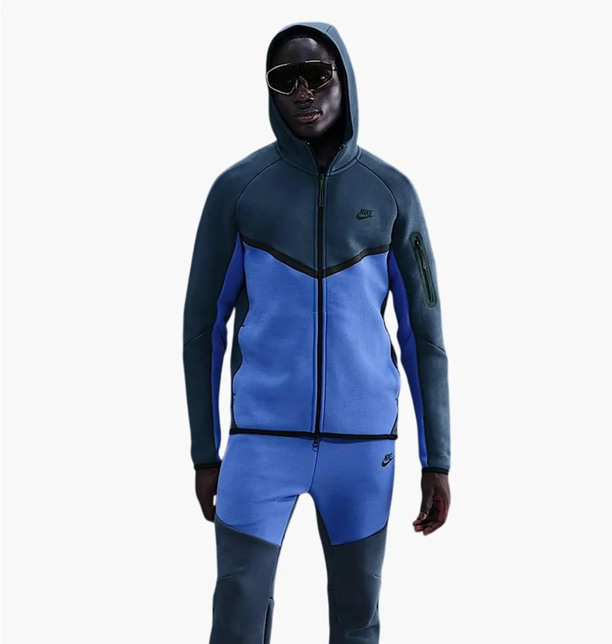 Кофта чоловіча Nike Tech Fleece Windrunner Blue (HV0949-438)