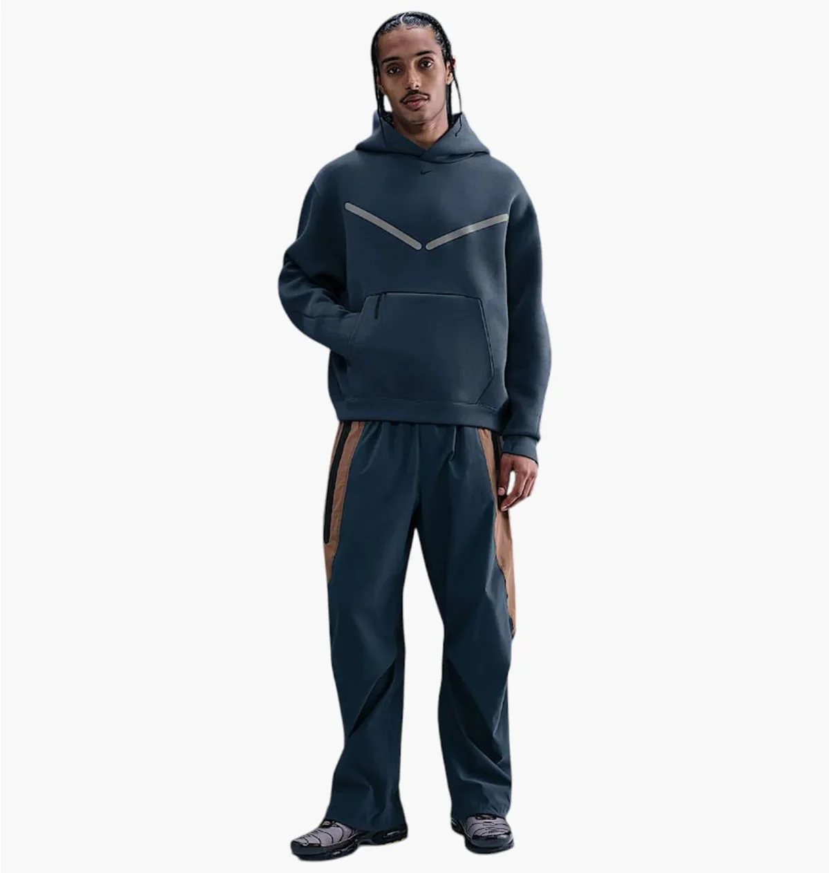 Кофта чоловіча Nike Tech Po Blue (HV1342-437)