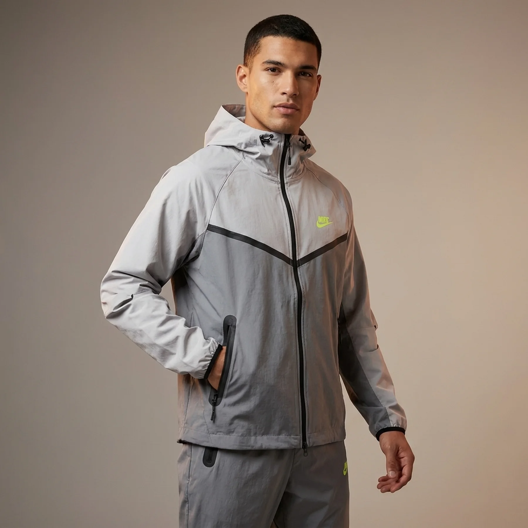 Кофта чоловіча Nike Tech Windrunner Grey (HV6514-065)
