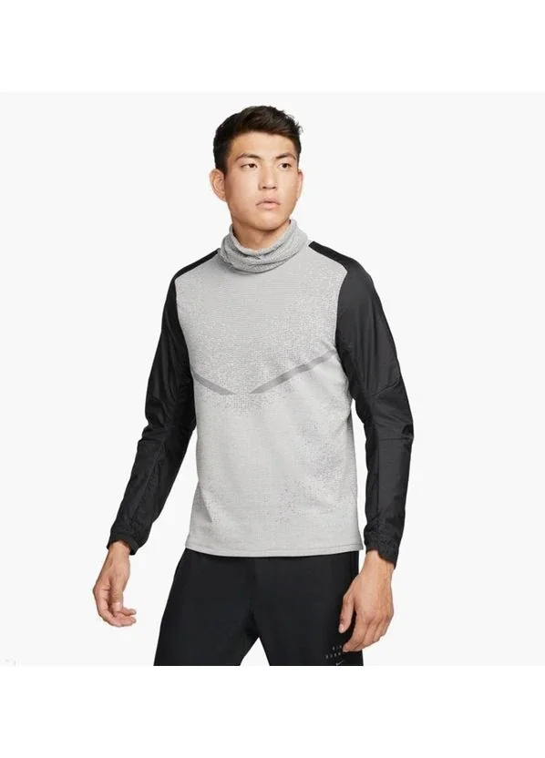 Кофта чоловіча Nike Therma-Fit Adv Run Division Grey/Black (DM4628-010)