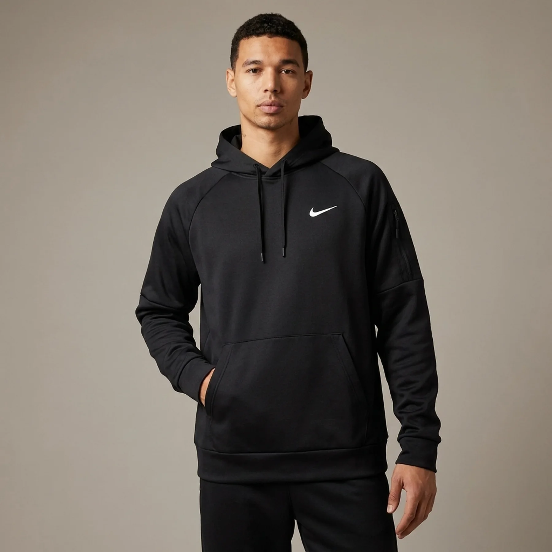 Кофта чоловіча Nike Therma-Fit Men's Pullover Fitness Hoodie (DQ4834-010)
