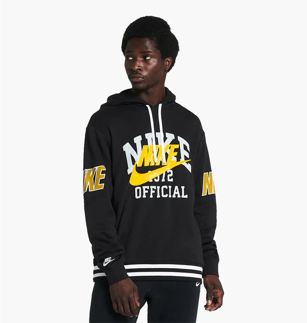Кофта чоловіча Nike Trend Pullover Hoodie Black (DD6168-010)