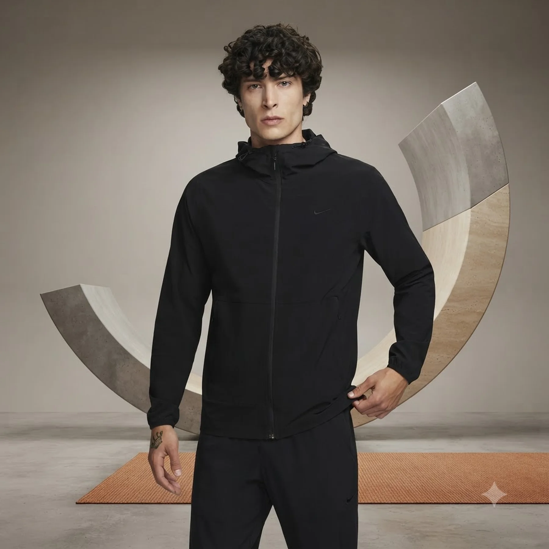 Кофта чоловіча Nike UnlimitedWater-Repellent Hooded Versatile (FB7551-010)