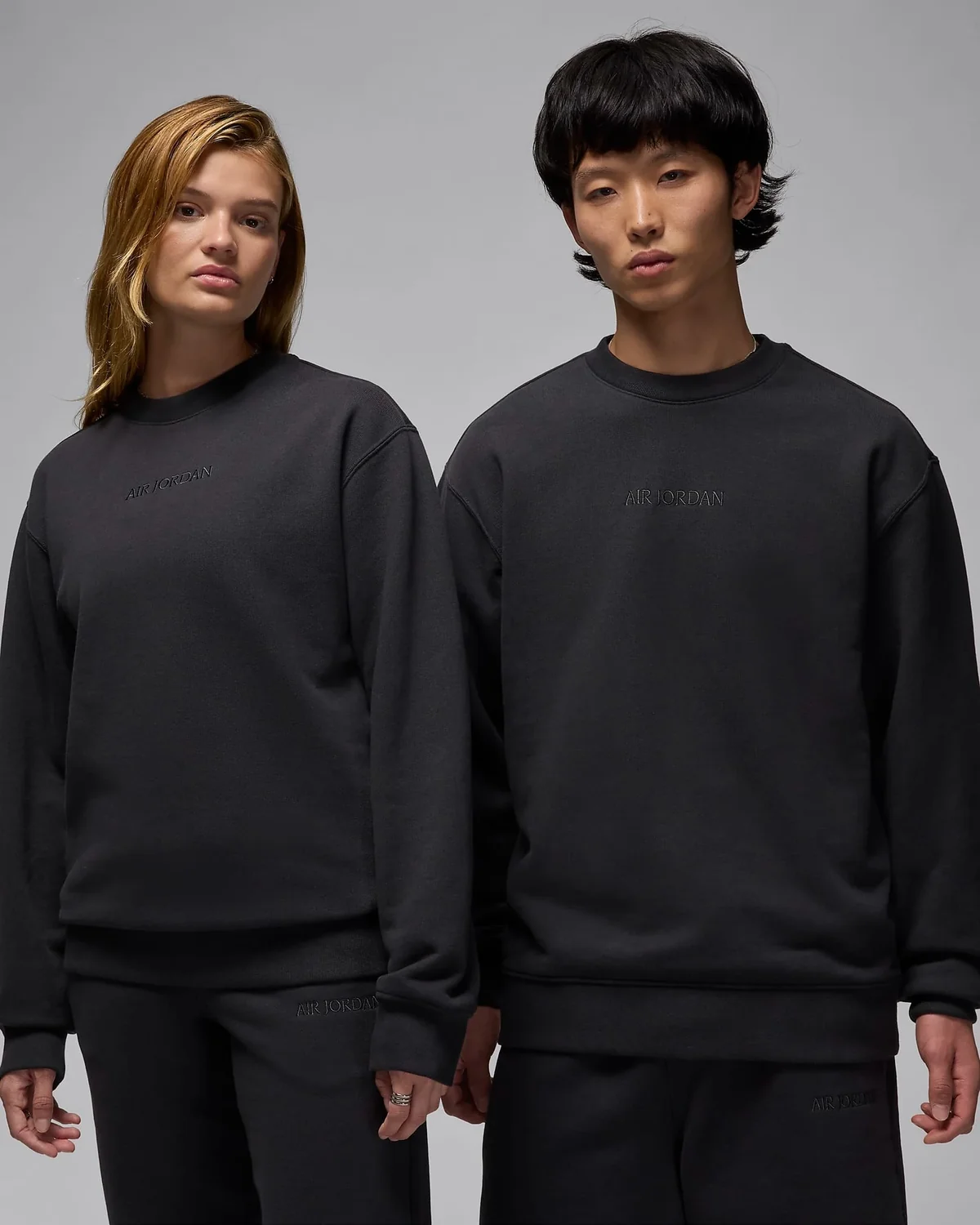 Кофта чоловіча Nike Wordmark Fleece Crewneck Black (FZ3950-045)