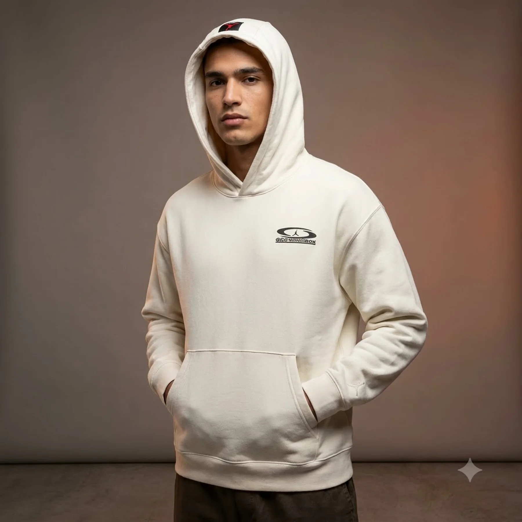 Кофта чоловіча Nike X Travis Scott Pullover Hoodie Sail/Sail (DZ5502-133)