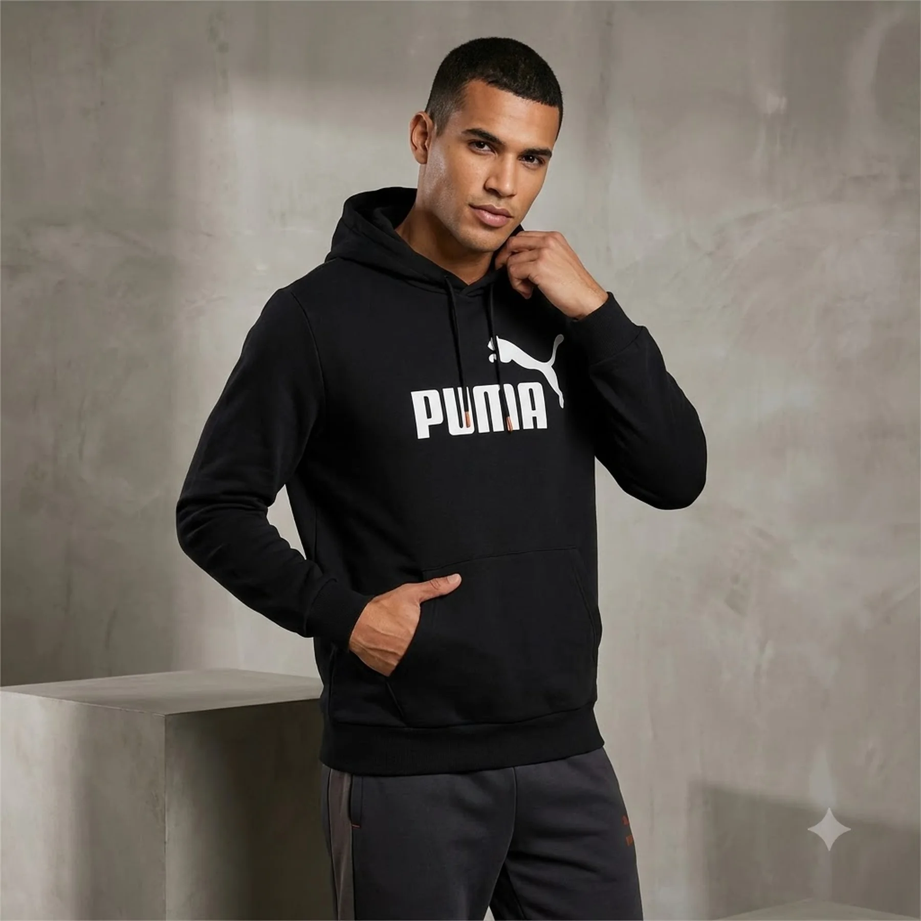 Кофта чоловіча Puma Classics Logo Black (530084-01)