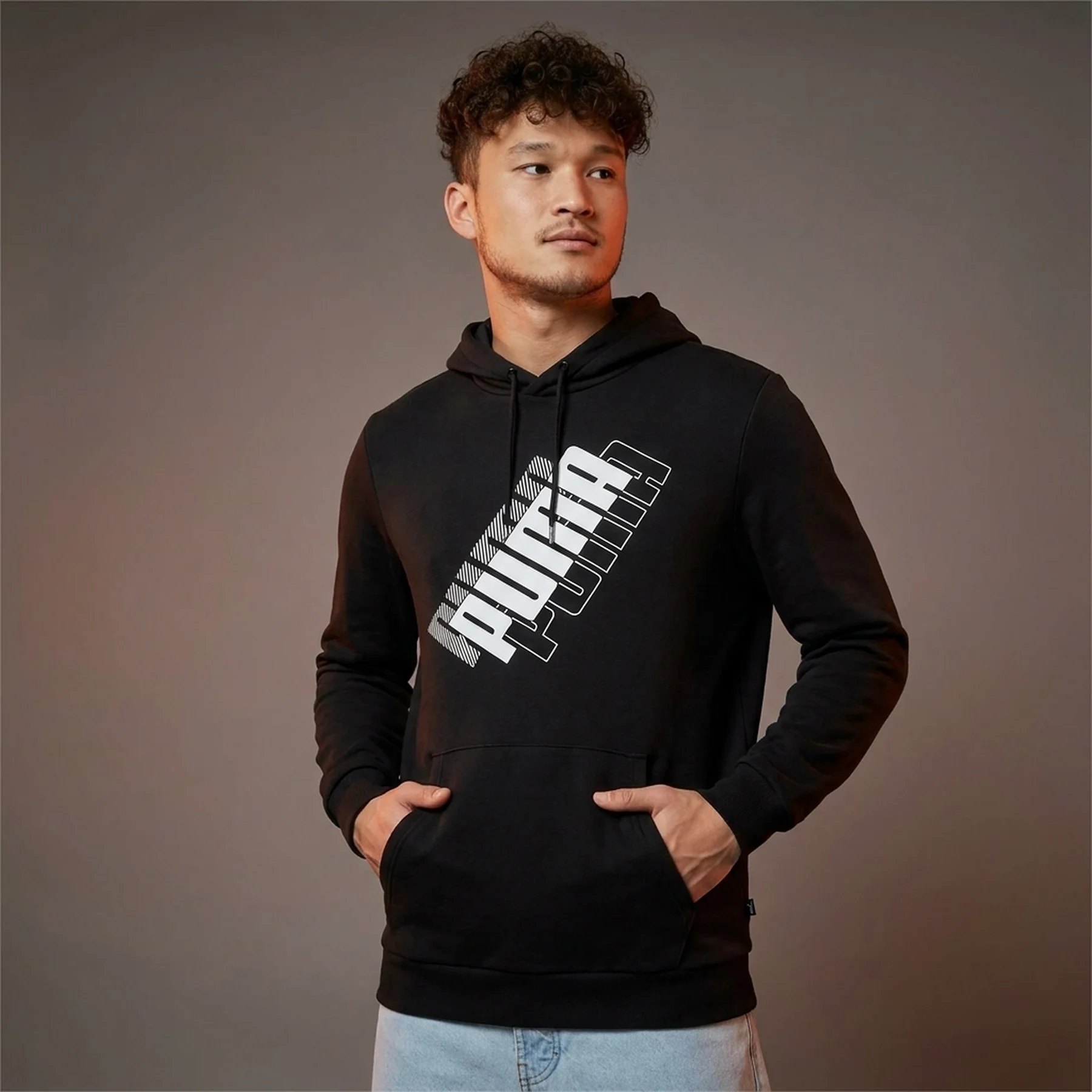 Кофта чоловіча Puma Power Logo Hoodie (847378-01)