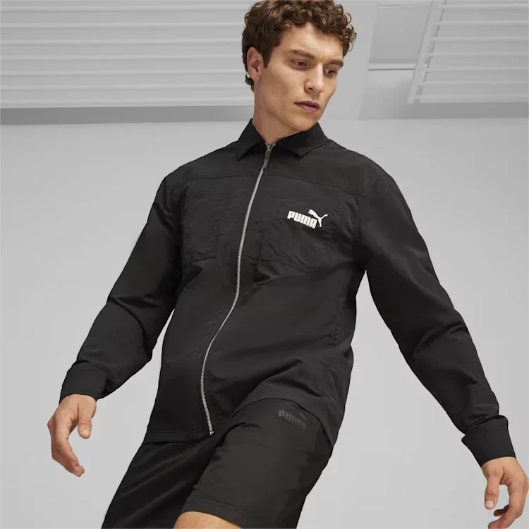 Кофта чоловіча Puma Puma Shirt Jacket Blac (623681-01)