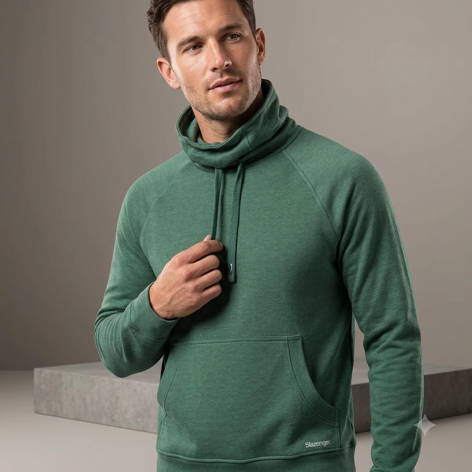 Кофта чоловіча Slazenger Racket Heather Green (33232745)