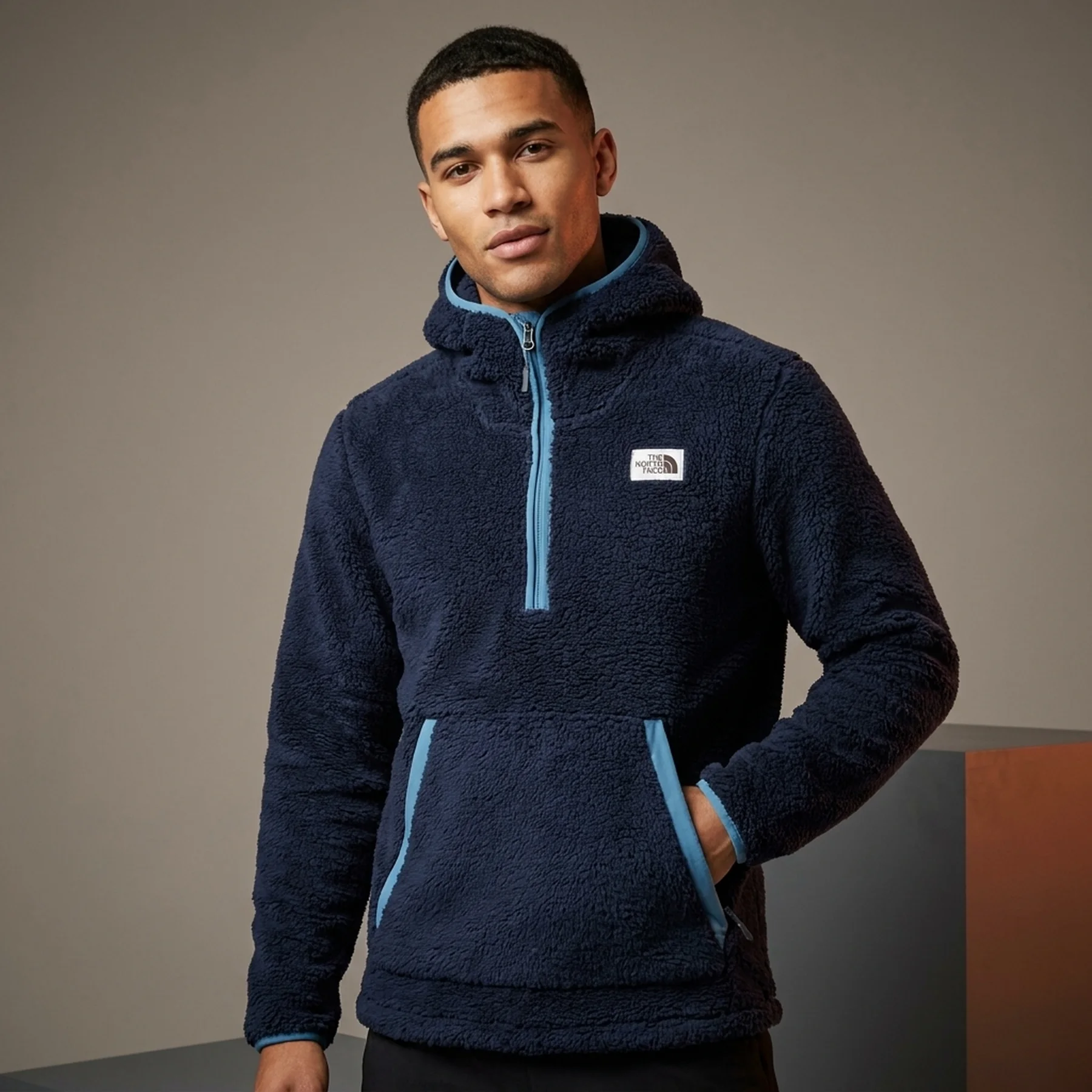 Кофта чоловіча The North Face Campshire Po Hoodie Aviator Navy (NF0A4R5DTE8)