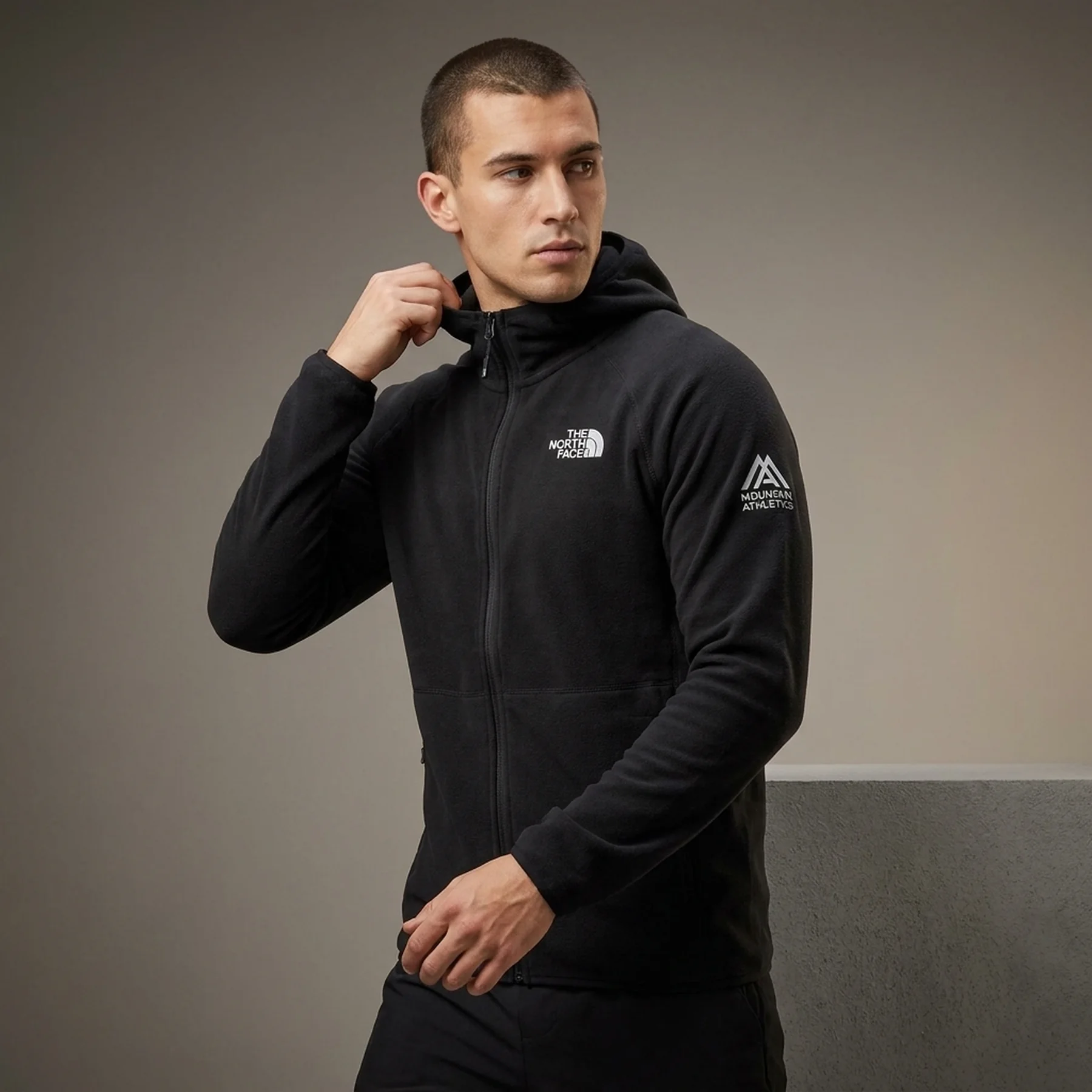Кофта чоловіча The North Face Ma Fz Fleece Black (0A893QJK31)