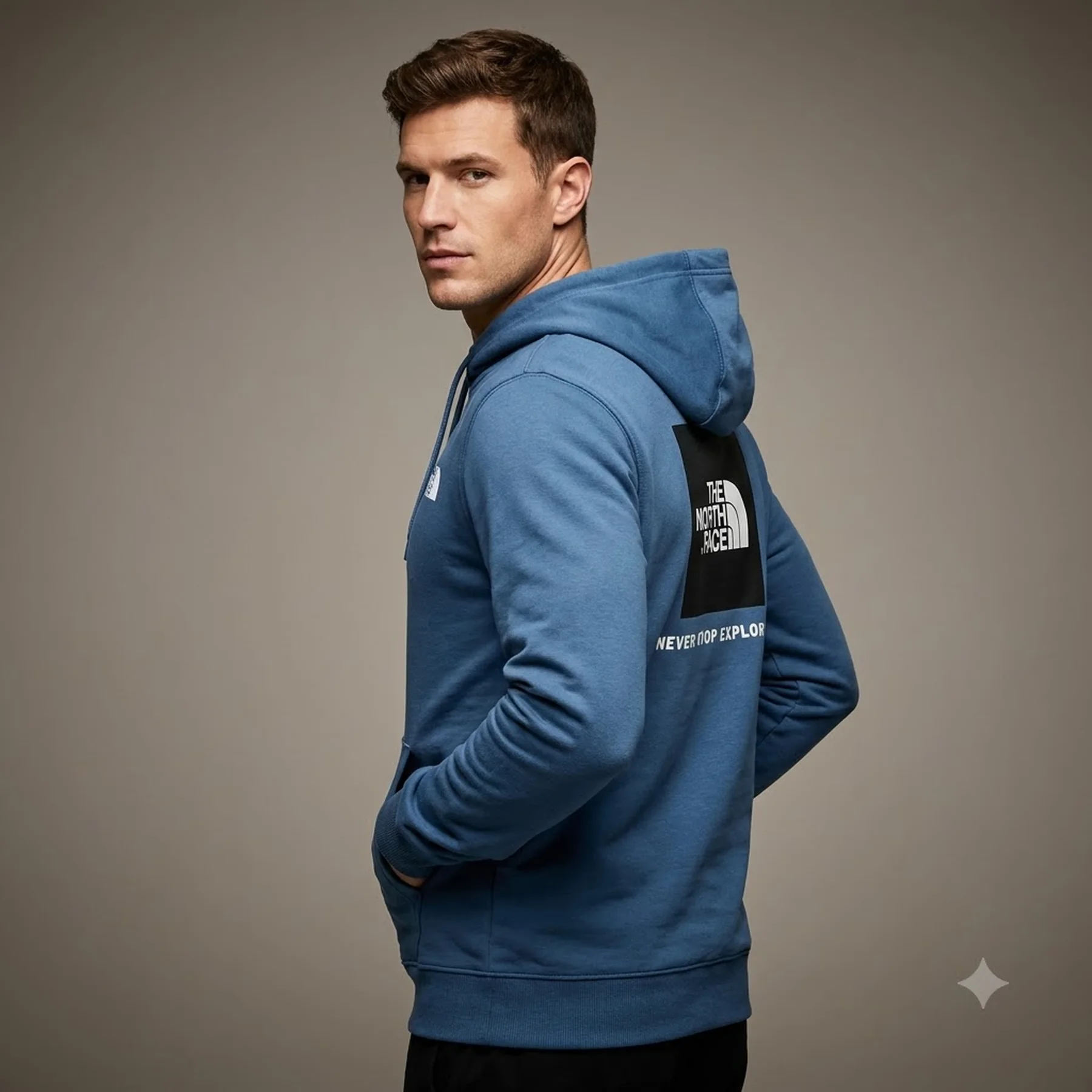 Кофта чоловіча The North Face Men's Box Nse Pullover Hoodie (NF0A7UNSMPF)