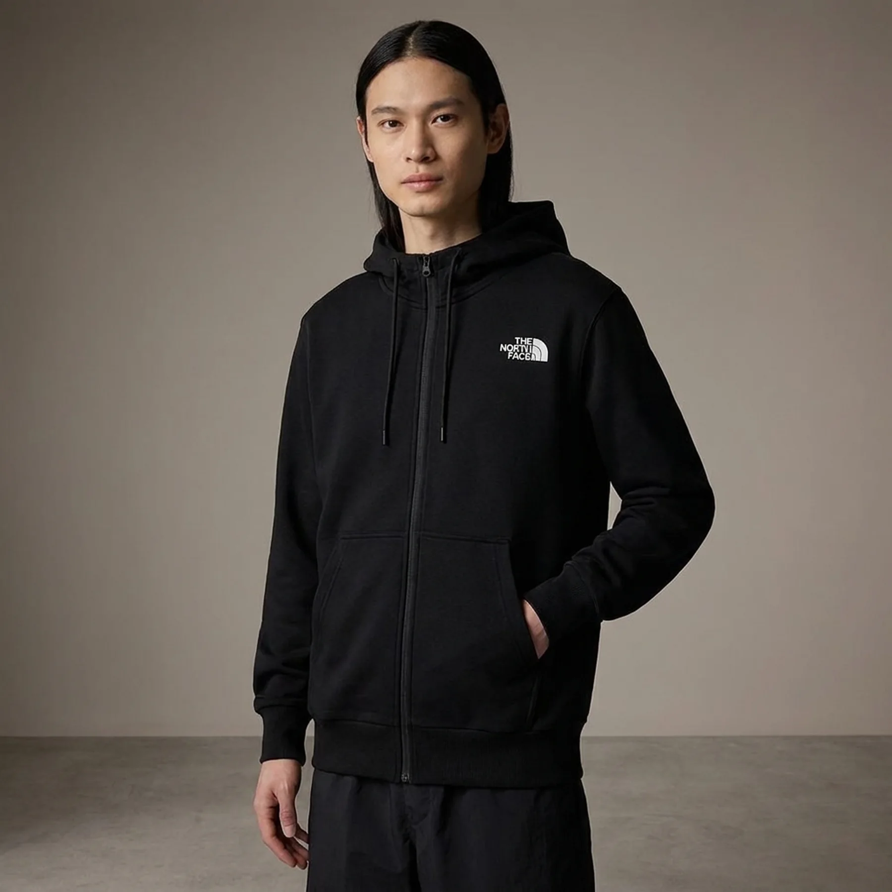 Кофта чоловіча The North Face Simple Dome Full Zip Black (0A89FDJK31)