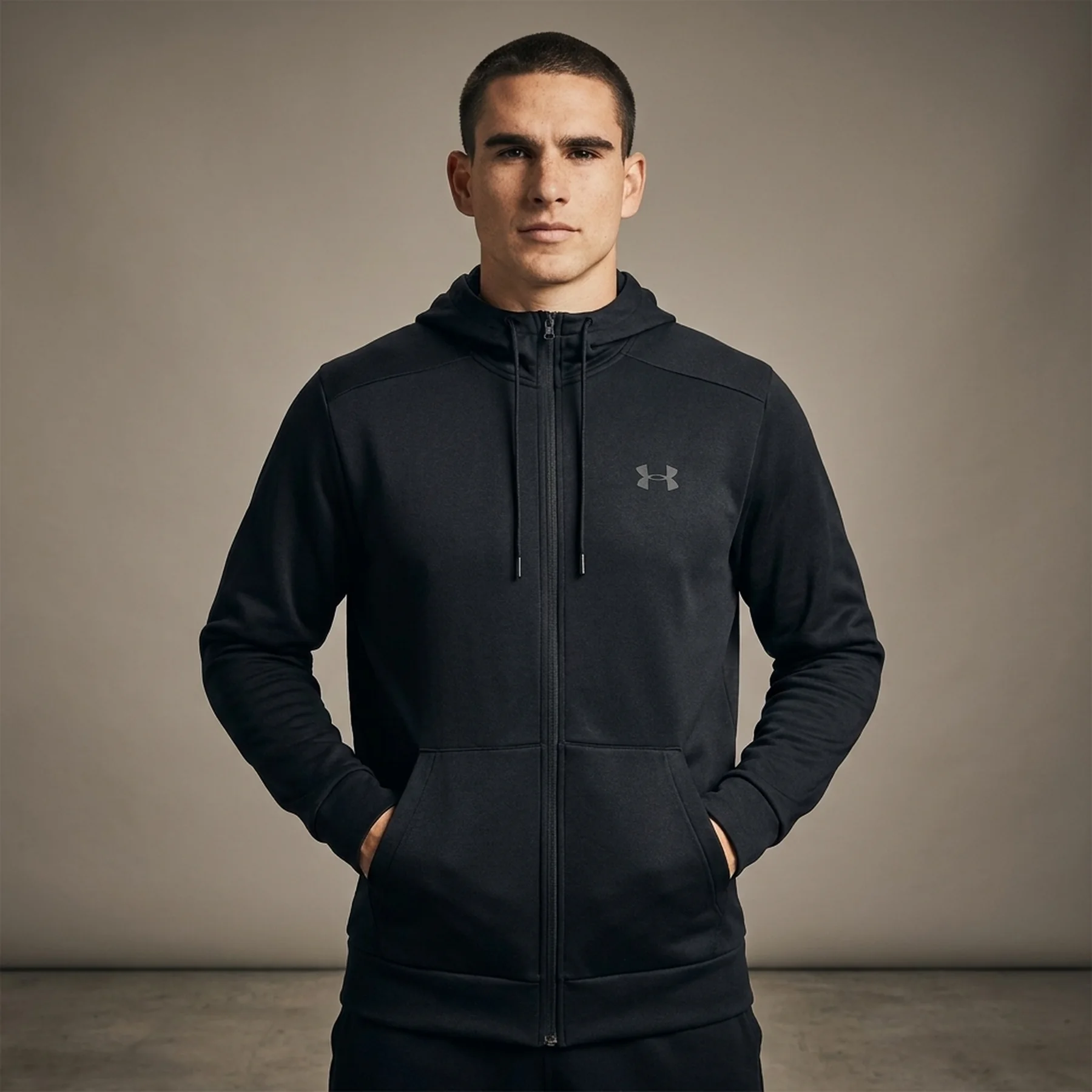 Кофта чоловіча Under Armour Fleece Full Zip (1373357-001)