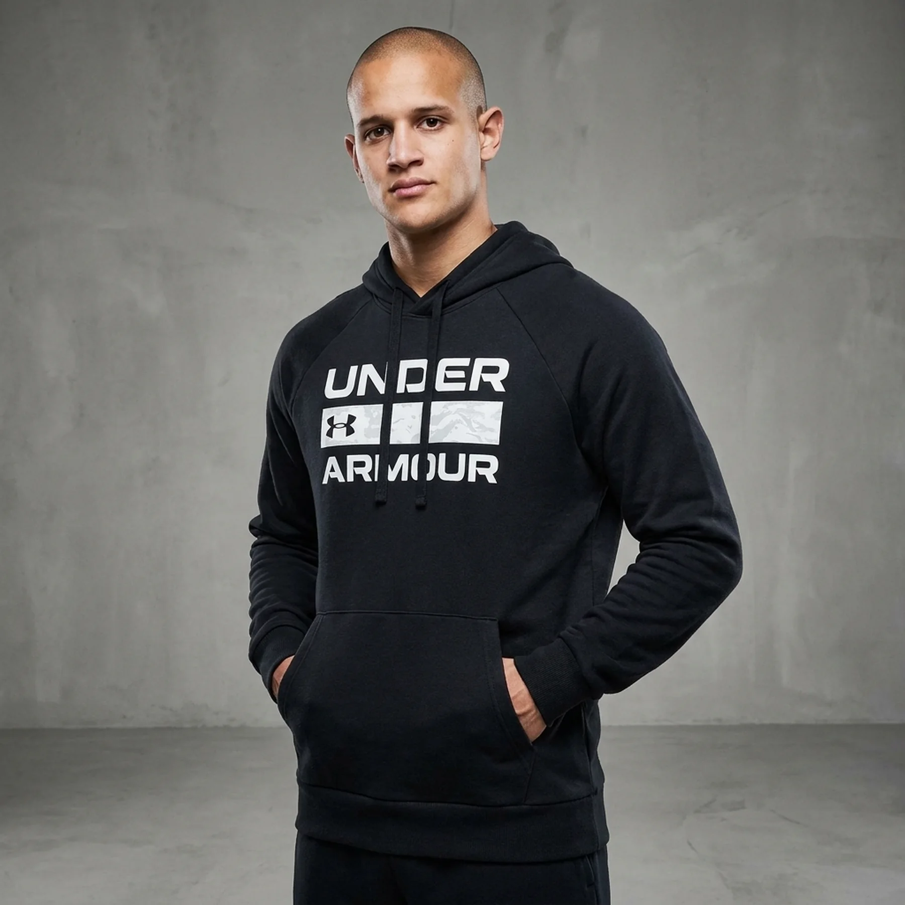 Кофта чоловіча Under Armour Rival Flc Signature Hd (1366363-001)