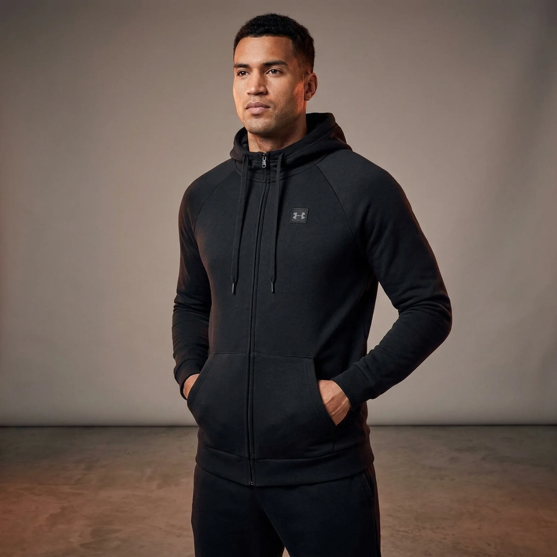 Кофта чоловіча Under Armour Rival Fleece Fz Hoody (1320737-001)