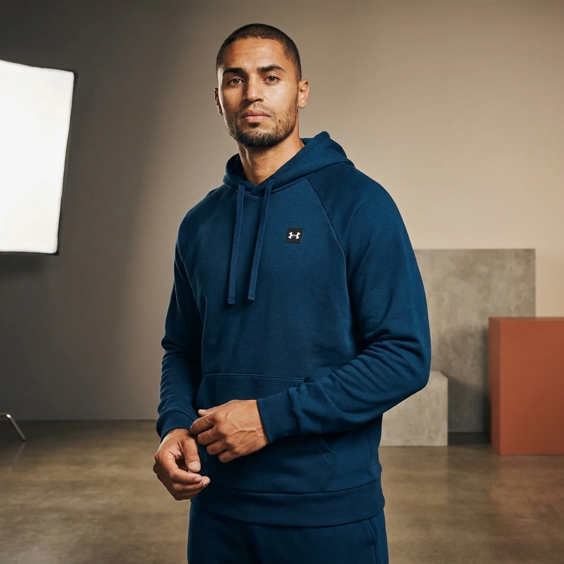 Кофта чоловіча Under Armour Rival Fleece Hoodie (1357092-408)