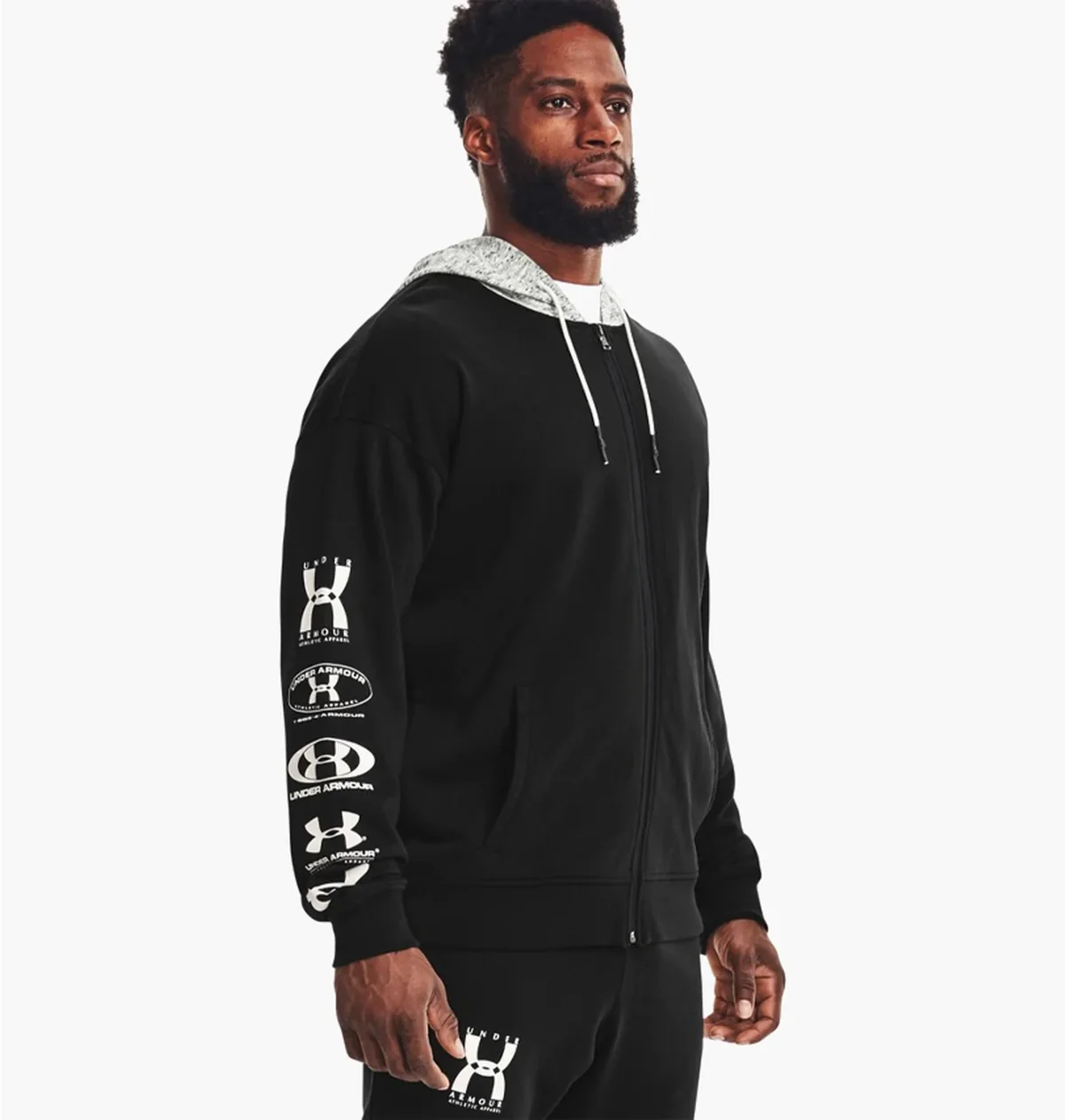 Кофта чоловіча Under Armour Rival Terry 25Th Anniversary Full Zip (1363727-001)