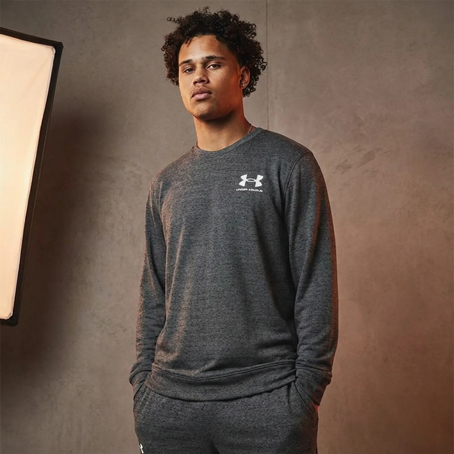 Кофта чоловіча Under Armour Rival Terry Lc Crew (1370404-025)