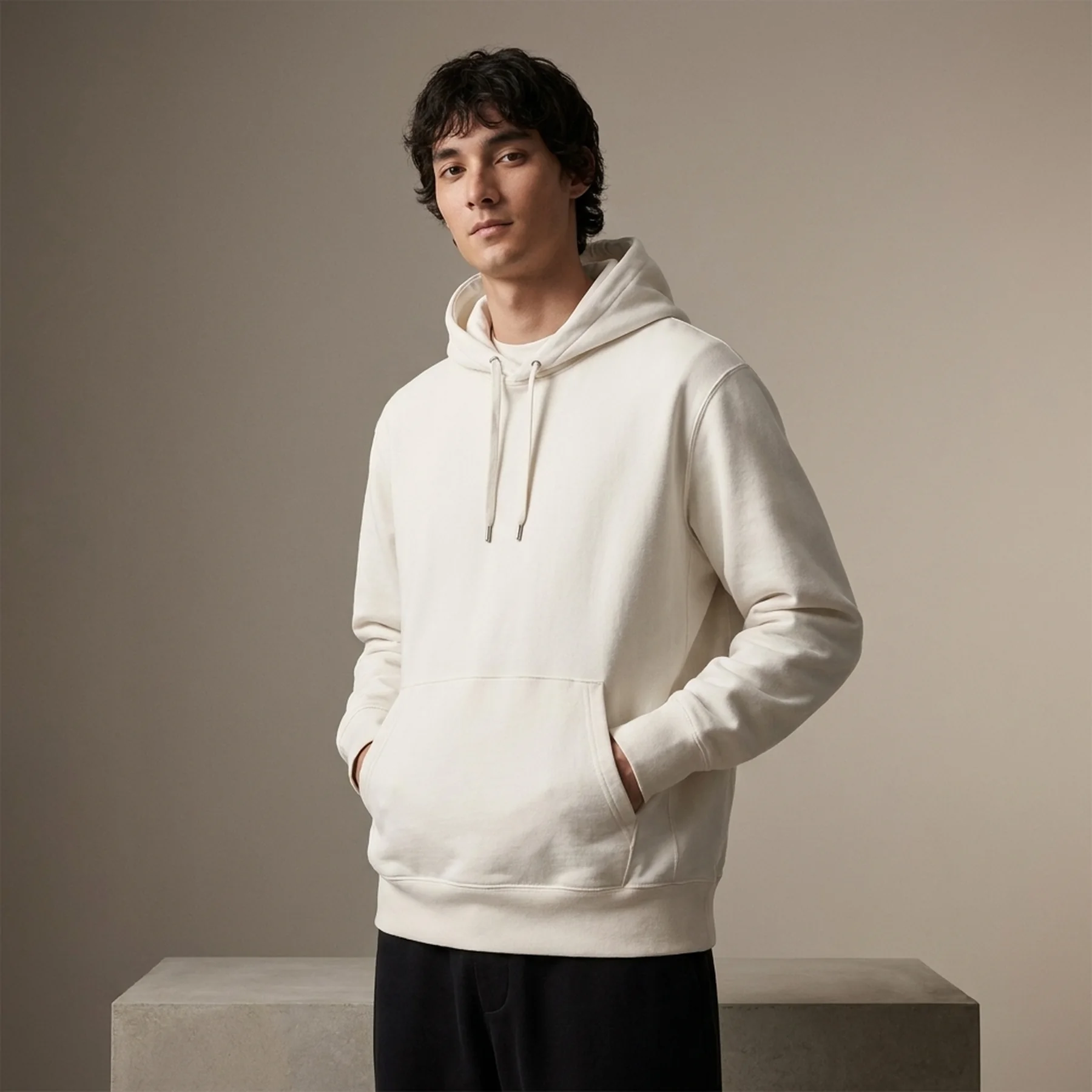 Кофта чоловіча Uniqlo Sweat Pullover (444967-01)