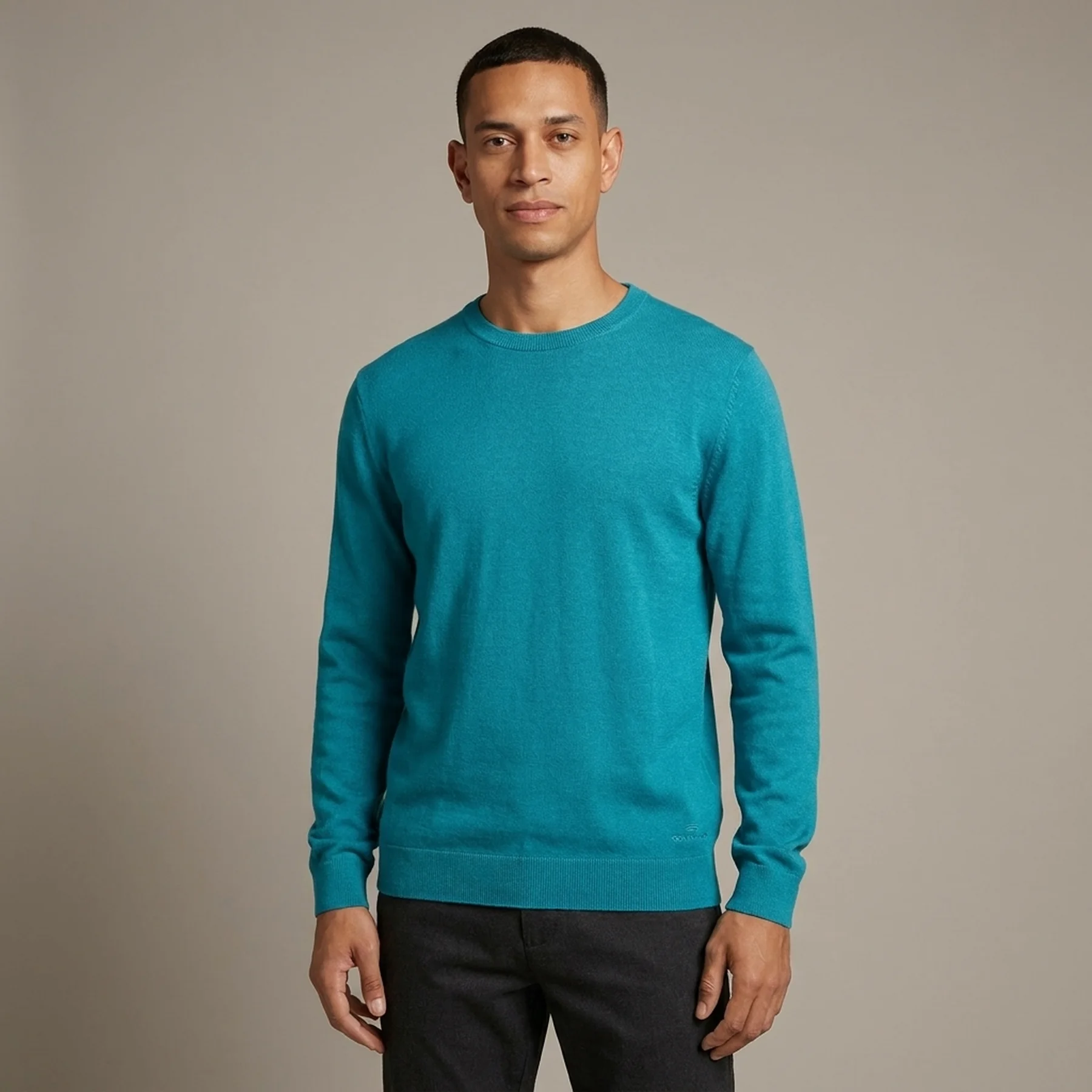 Кофта men's Pullover sweater 1039805-37094 Tom Tailor XXL Блакитний