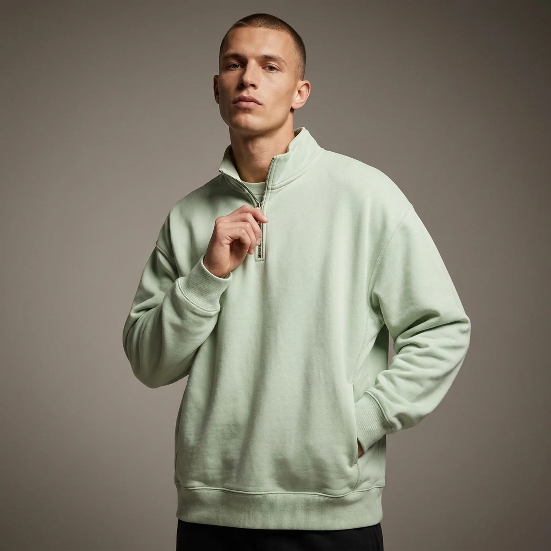 кофта Nike Wool Classics Quarter Zip