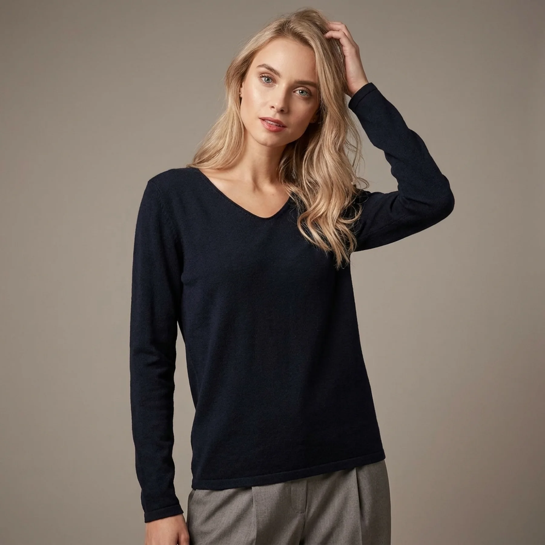 Кофта NOS 1012976-10668 Tom Tailor XXL Темно-синій