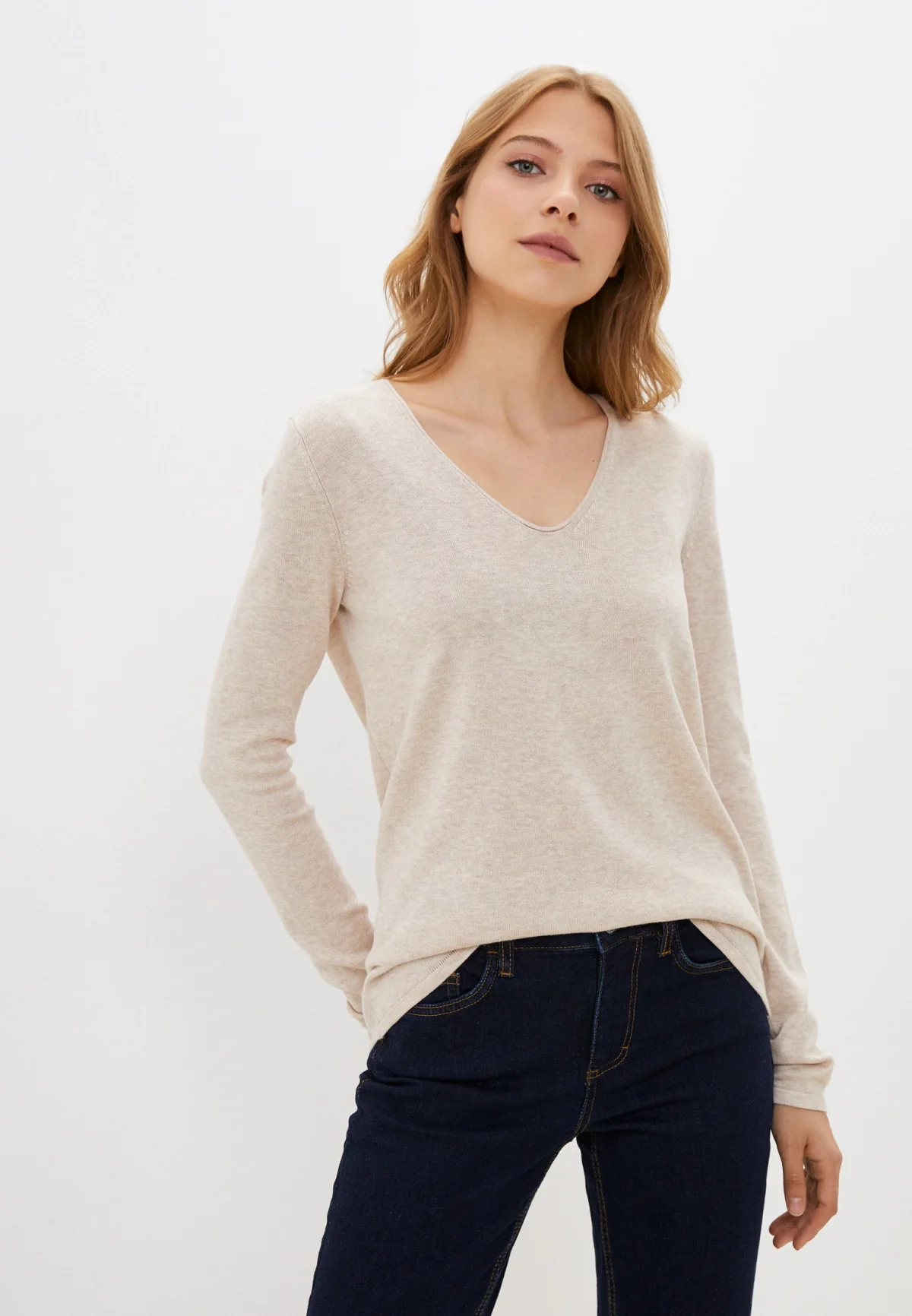 Кофта NOS 1012976-20737 Tom Tailor XXL Кремовий