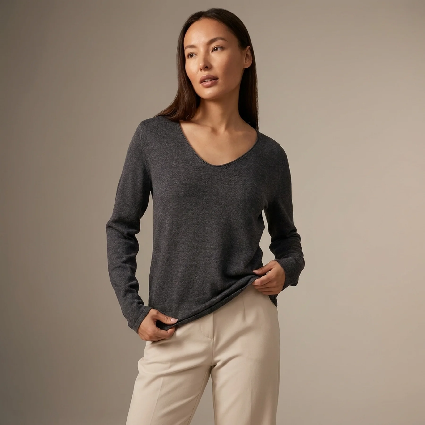 Кофта NOS 1012976-30281 Tom Tailor XXL Сірий