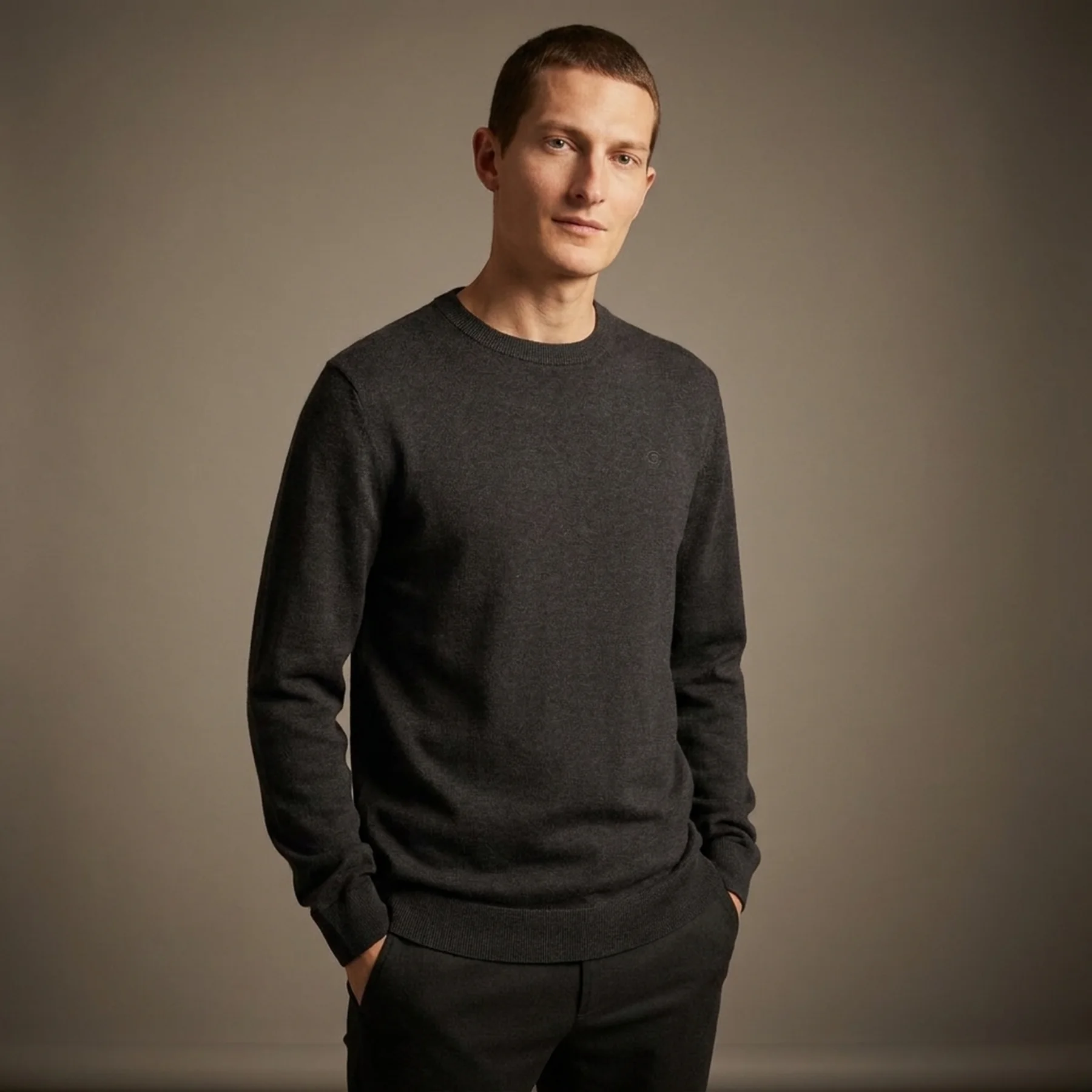 Кофта NOS 1038426-10617 Tom Tailor XXL Темно-сірий