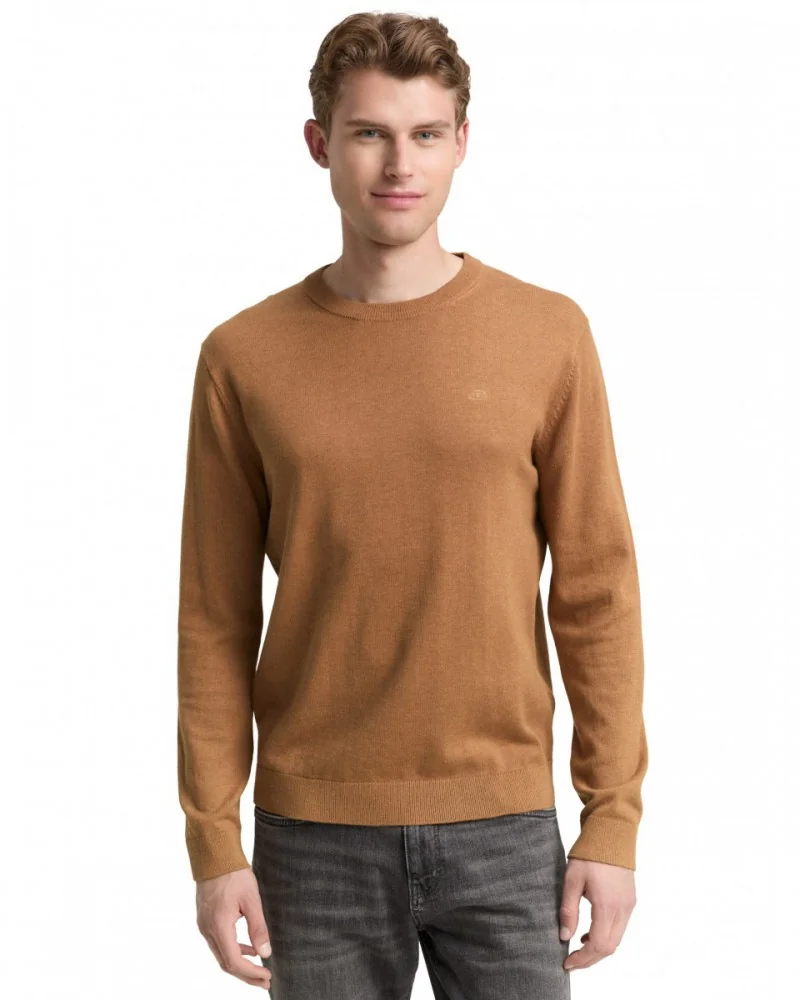 Кофта NOS Pulover 1039810-39098 Tom Tailor L Світло-коричневий