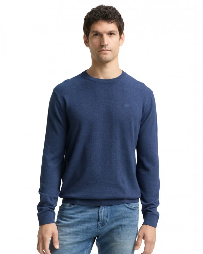 Кофта NOS Pulover 1039810-39102 Tom Tailor XXL Синій