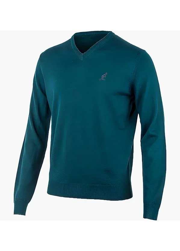 Кофта унісекс Australian Sweater Merinos V Neck Turquoise (LSUMA0009-320)