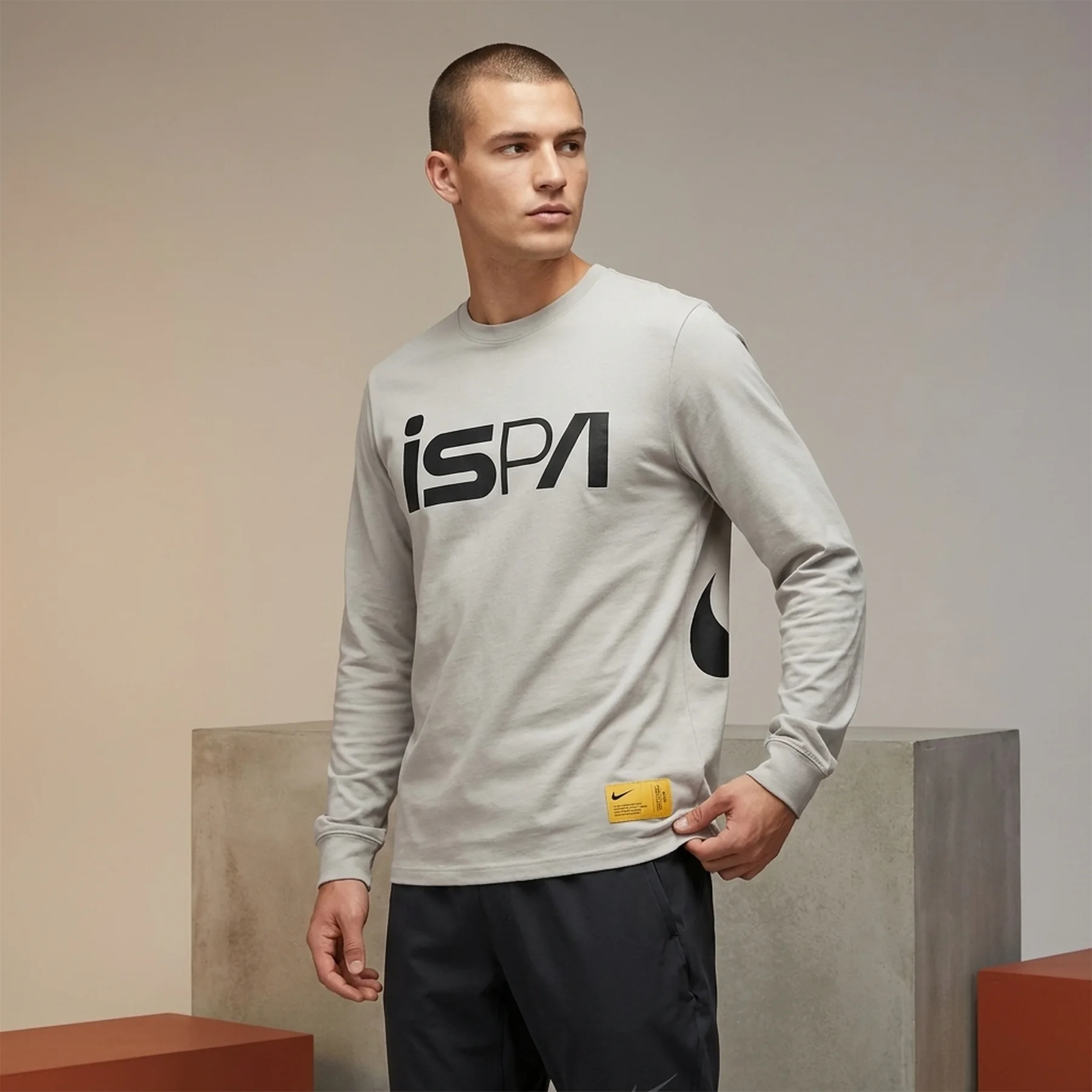 Кофта унісекс Nike Nrg Ispa Long Sleeve T-Shirt White (FJ7374-050)