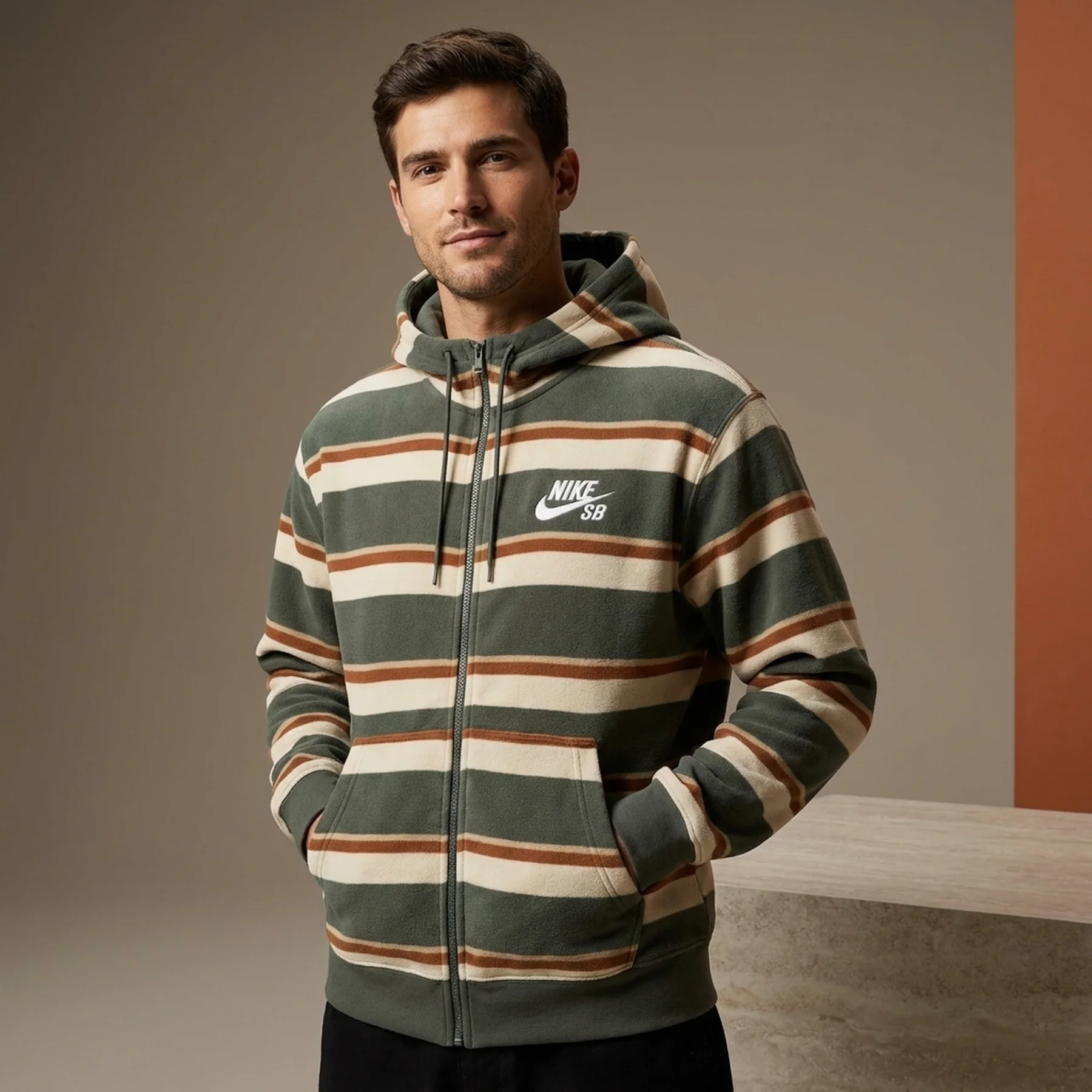 Кофта унісекс Nike Sb Full-Zip Fleece Skate (FN2512-113)