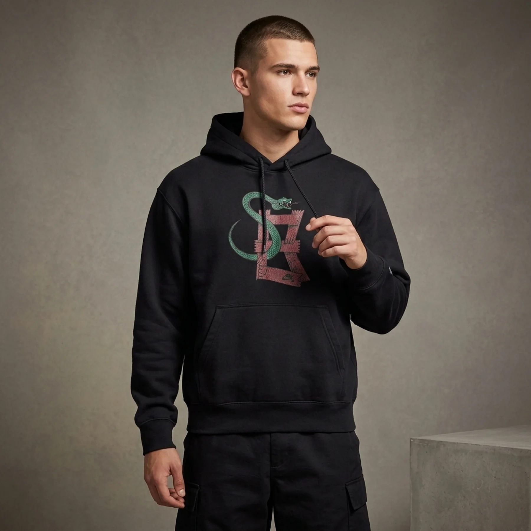 Кофта унісекс Nike Sb Skate Fleece Pullover Hoodie Black (FV7400-010)